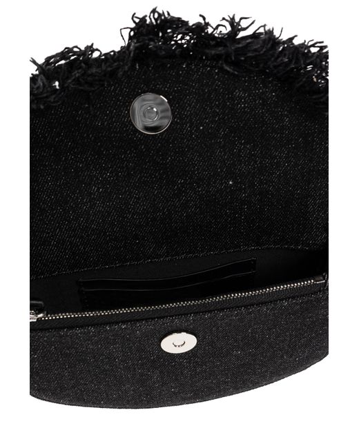 Ganni Black Shoulder Bag 'Apo-G Mini'