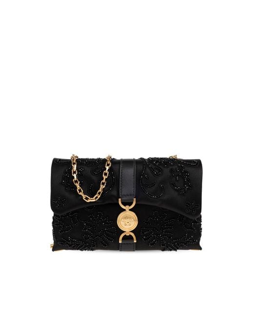 Versace Black Shoulder Bag 'Kleio Mini'