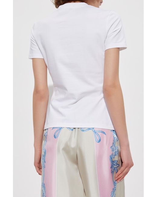 Versace White T-Shirts