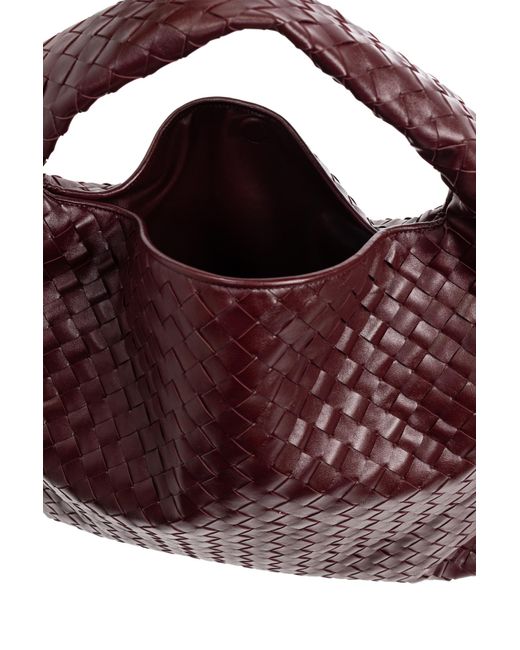 Bottega Veneta Red Shoulder Bag Hop Large