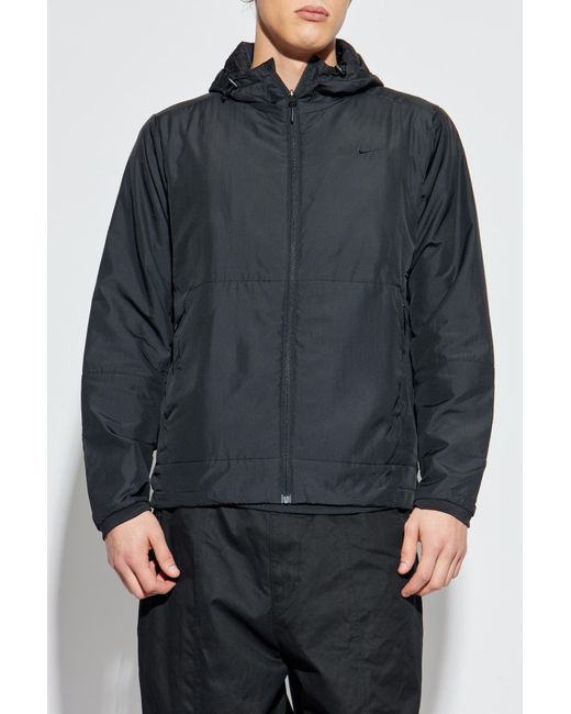 Nike Black Jacket With Hood for men