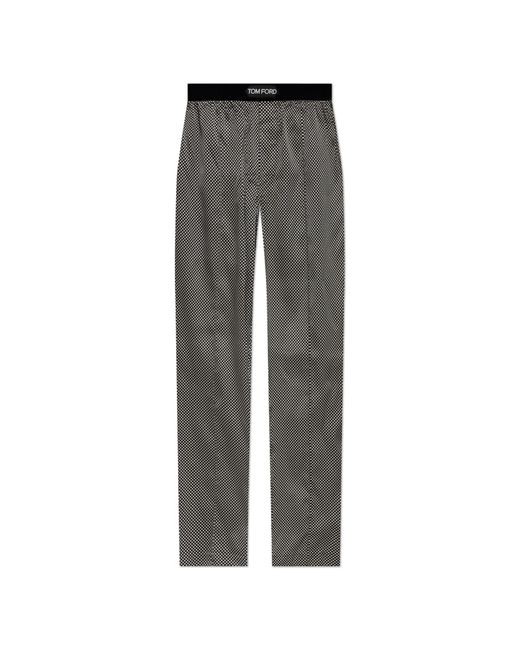 Tom Ford Gray Pyjama Bottoms for men