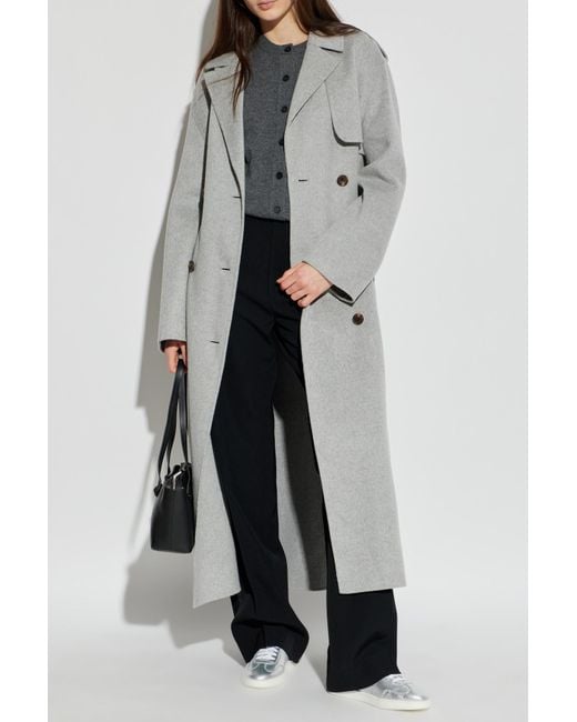 Ferragamo Gray Cashmere Cardigan
