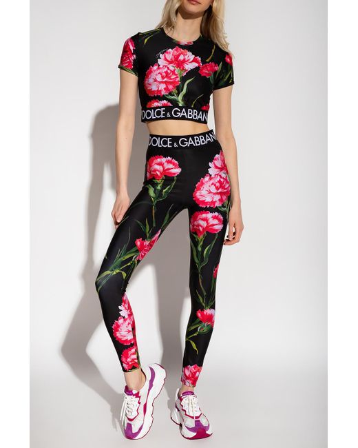 Dolce \u0026 Gabbana Floral leggings in 