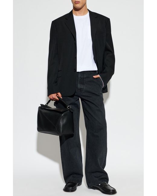 Loewe Blue Wide-Leg Jeans for men