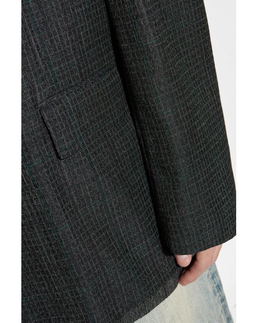 Balenciaga Black Wool Blazer for men