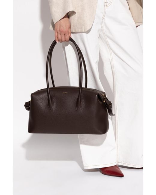 Yuzefi Brown Shoulder Bag 'Brioche'
