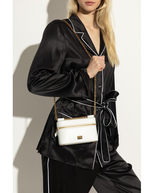 Dolce & Gabbana Metallic Shoulder Bag Sicily