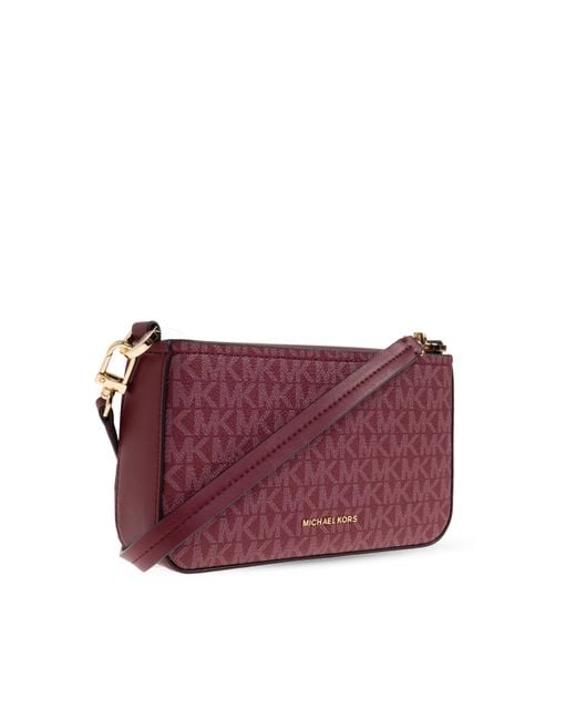 MICHAEL Michael Kors Purple Shoulder Bag 'Bryant Small'