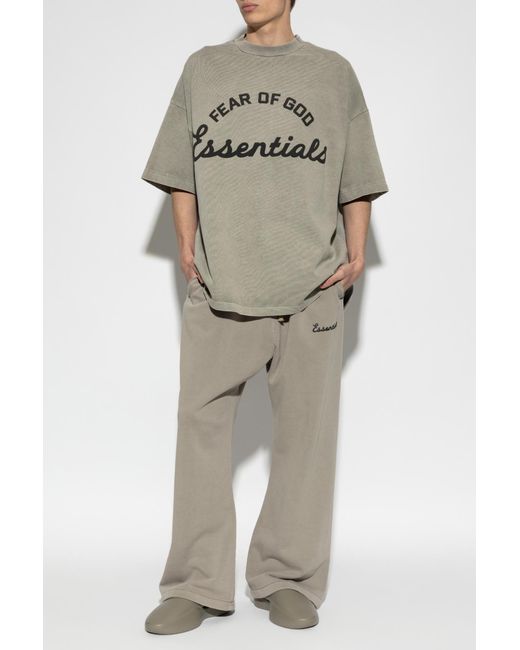 Fear Of God White Straight-Leg Sweatpants for men