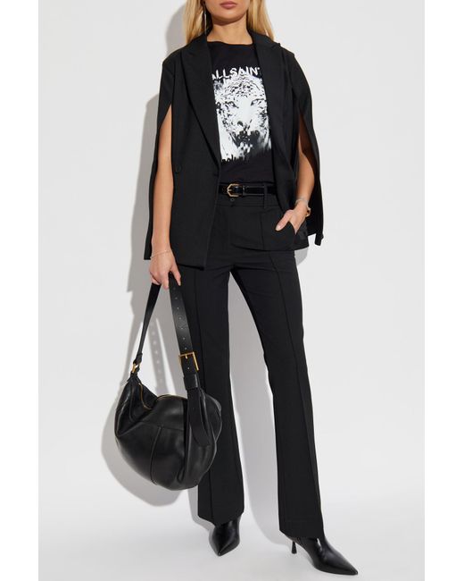 AllSaints Black Trousers "Astra"