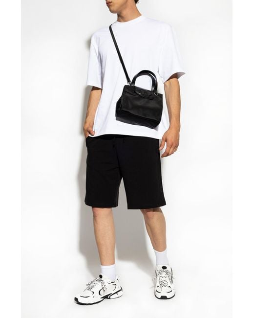DIESEL Black Shorts "Devin-D-Pop" for men