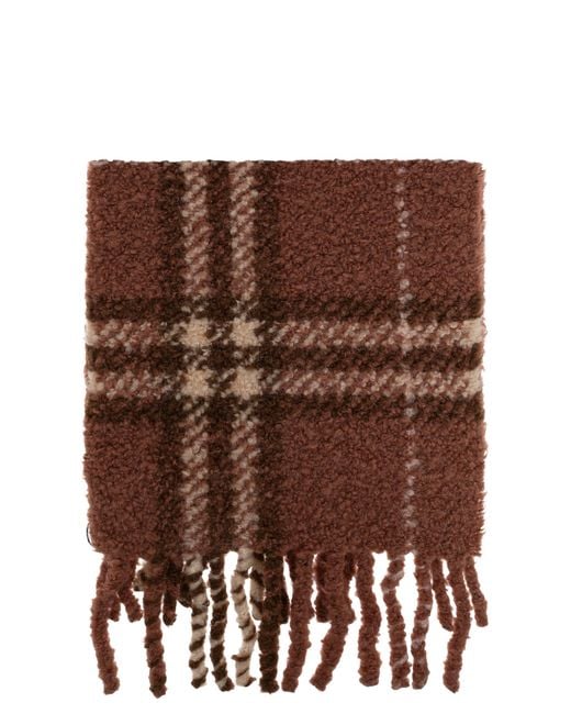 Burberry Brown Wool Scarf