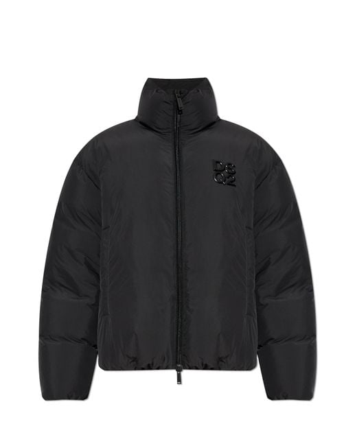 DSquared² Black Down Jacket for men