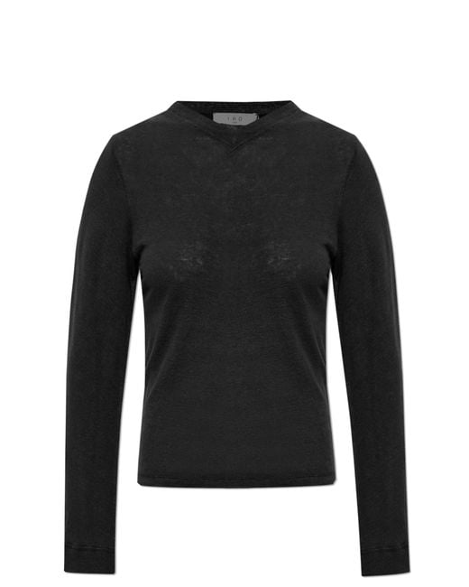 IRO Black T-Shirt 'Selhy'
