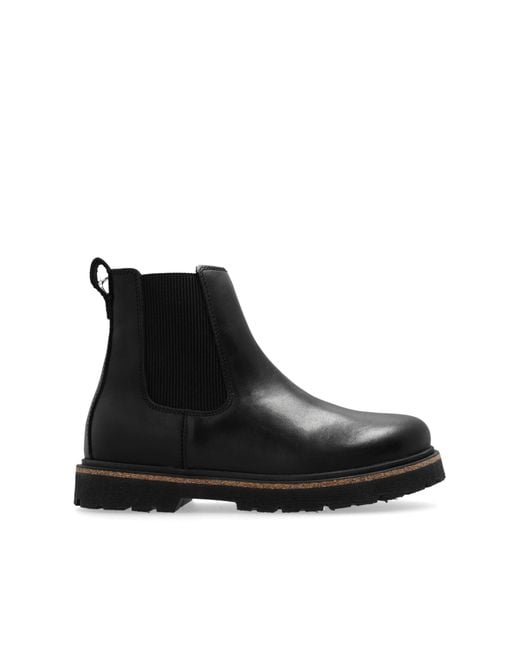 Birkenstock Black Chelsea Boots Highwood Slip On