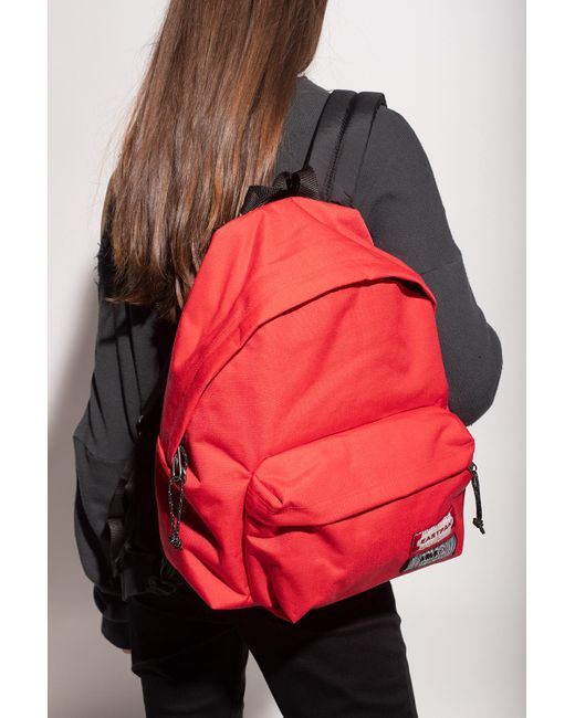 eastpak backpack red