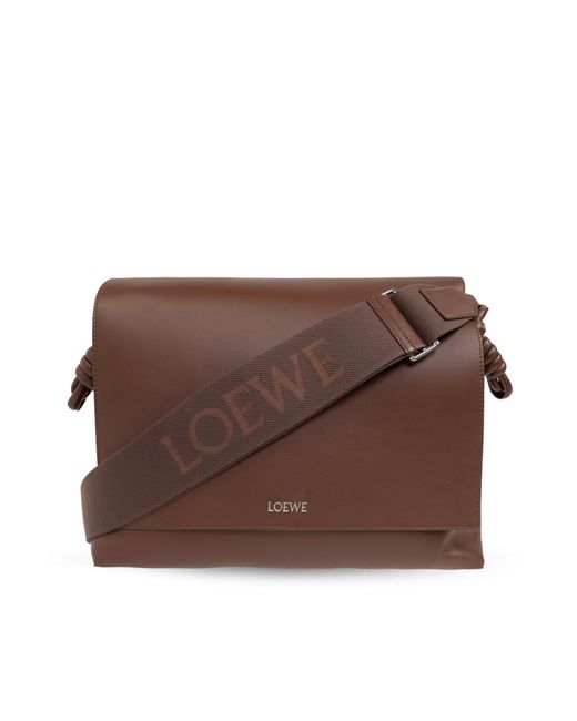 Loewe Brown Flamenco Shoulder Bag for men