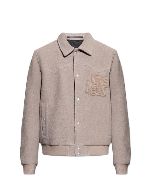 AllSaints Natural Wool Jacket 'Royce' for men