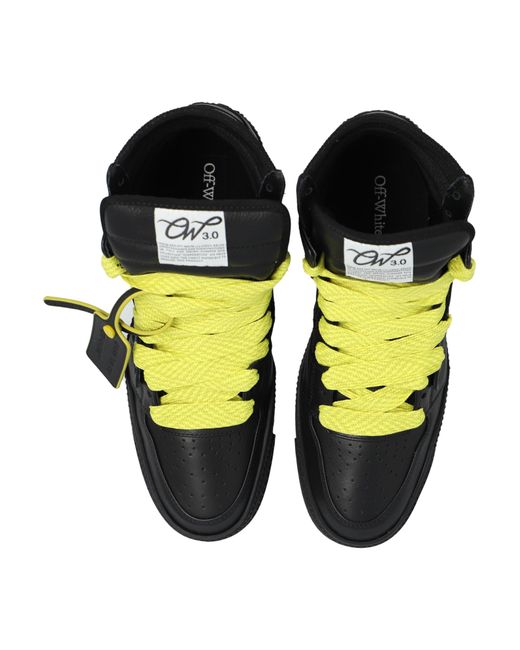 Off-White c/o Virgil Abloh Black '3.0 Off Court' Sneakers, for men