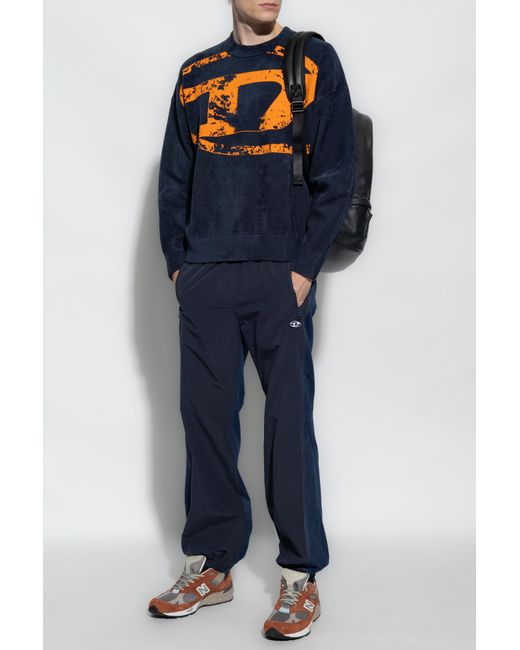 DIESEL Blue 'P-Bright' Sweatpants for men
