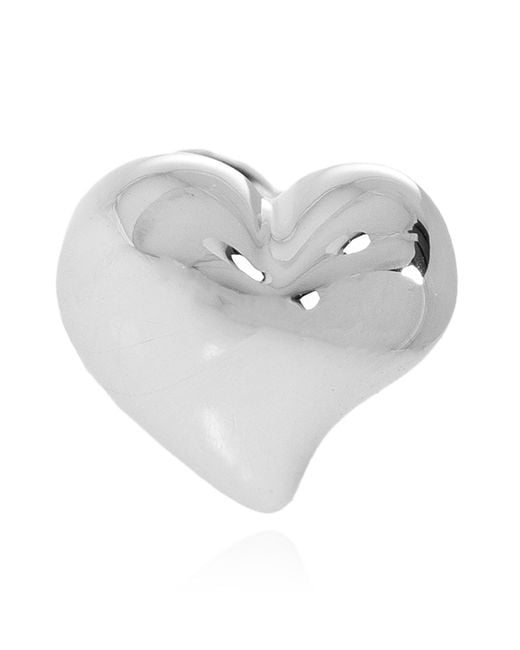 Kate Spade Metallic Heart-Shaped Earrings