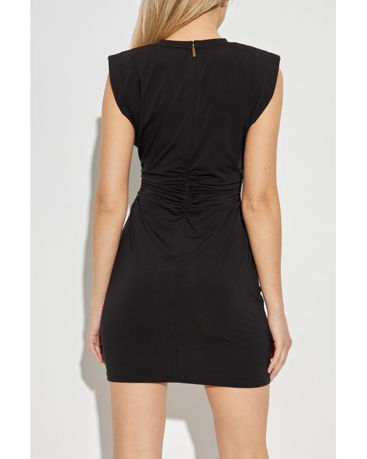 MICHAEL Michael Kors Black Dress With Draping