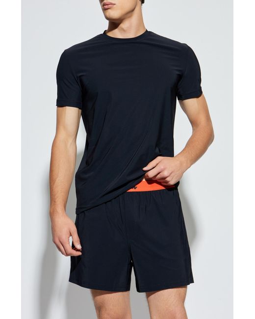 DSquared² Blue Lingerie T-Shirt With A Round Neckline for men