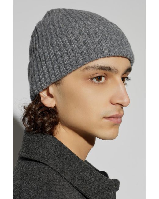 Lisa Yang Gray Cap "Menton" for men