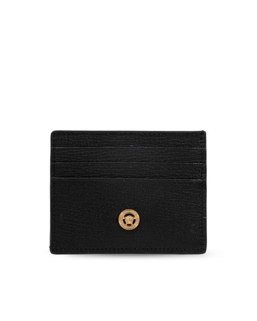 Versace Black Card Case for men