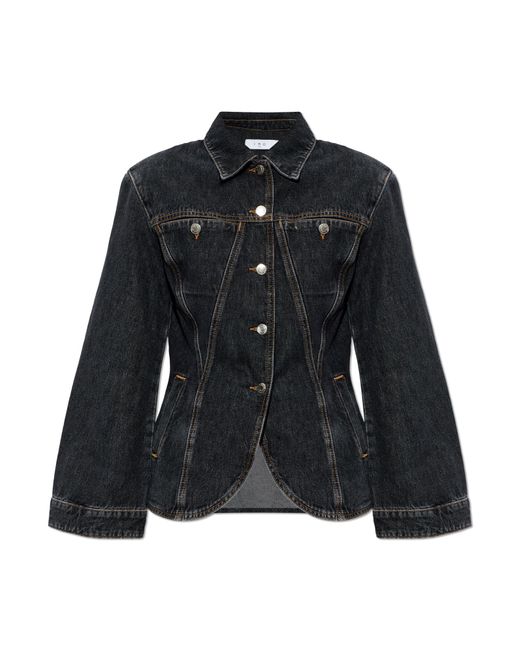 IRO Black 'Iloan' Denim Jacket