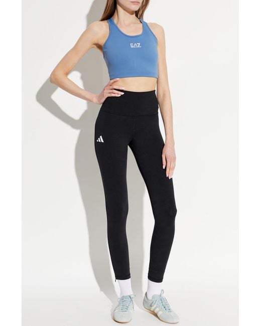EA7 Blue Short Training Top