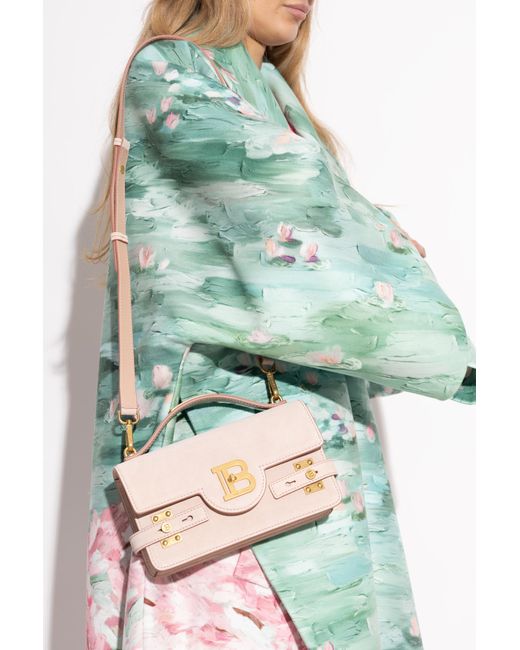 Balmain Green Handbag "B-Buzz 24"