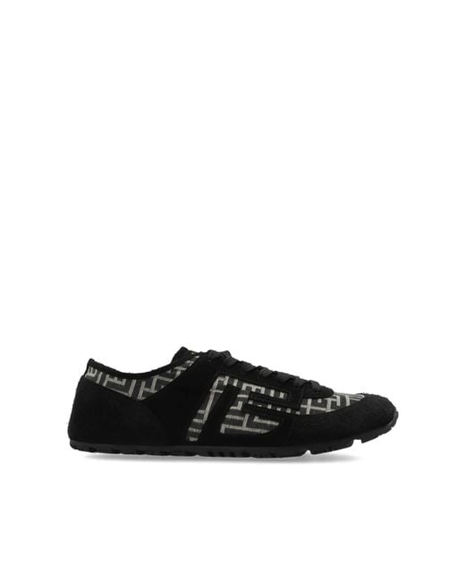 Balmain Black 'Racer 45' Sports Shoes for men