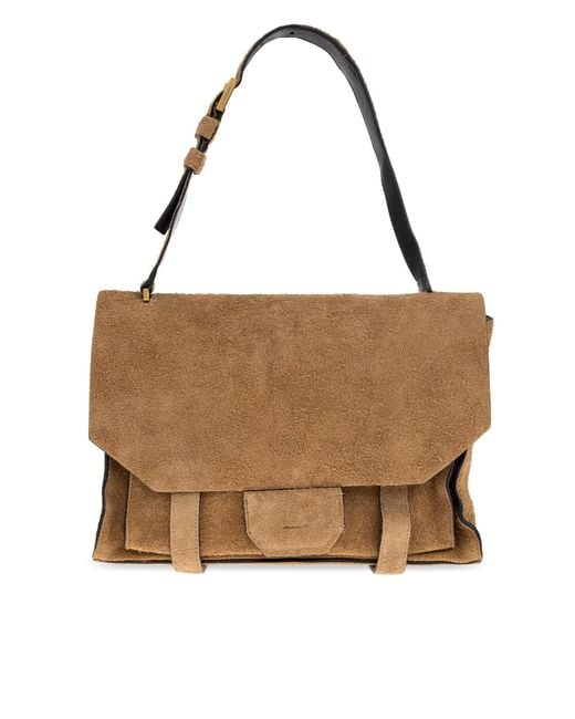 AllSaints Brown 'Ursa' Shoulder Bag