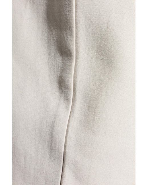 AMI White Trousers With Logo for men