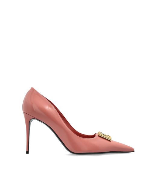 Dolce & Gabbana Pink High Heel Shoes