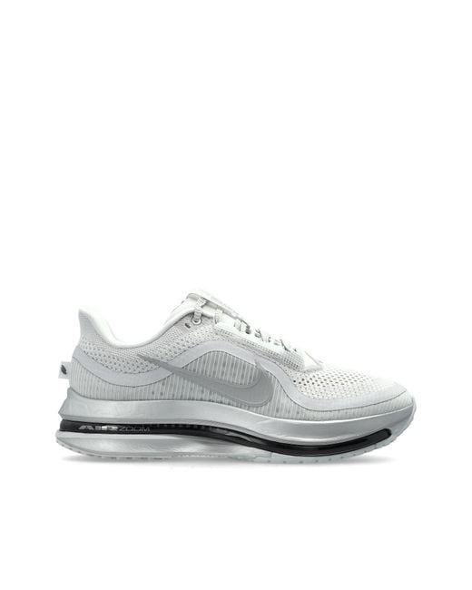 Nike White Pegasus Premium Sports Shoes for men