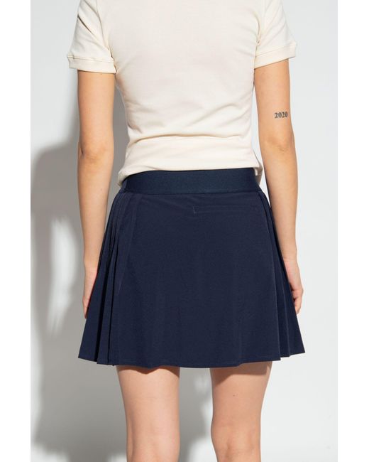 Lacoste Sports Skirt With Shorts in Blue Lyst