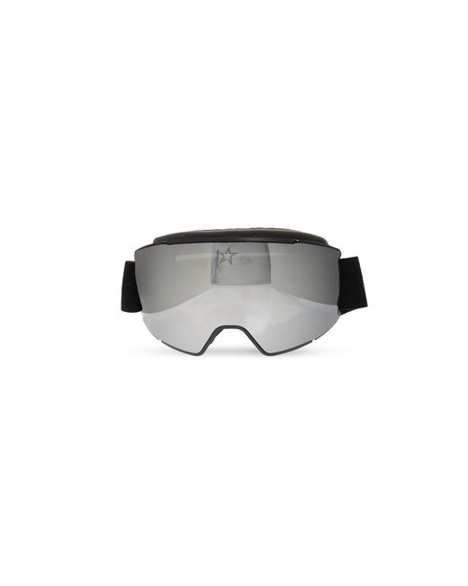 Perfect Moment Black Ski Goggles With Logo for men
