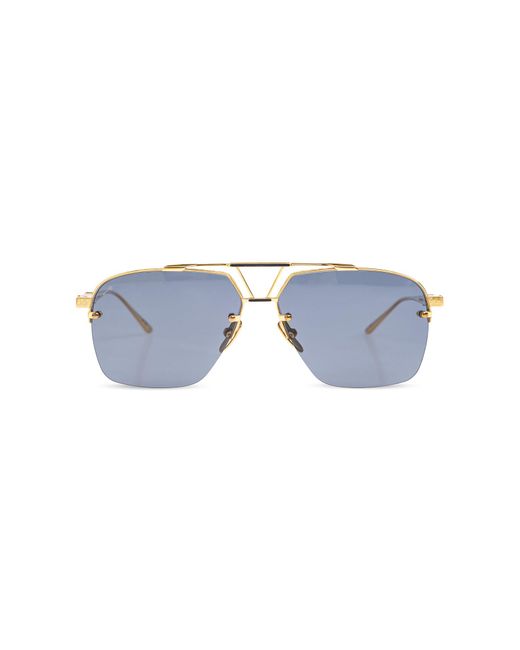 Leisure Society Blue 'Presidio' Sunglasses