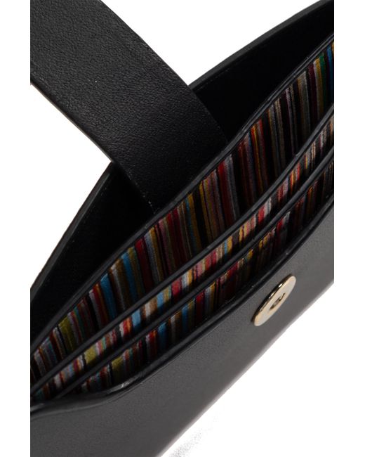 Paul Smith Black Card Holder for men