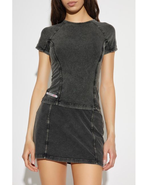 DIESEL Black Top T-Lynne