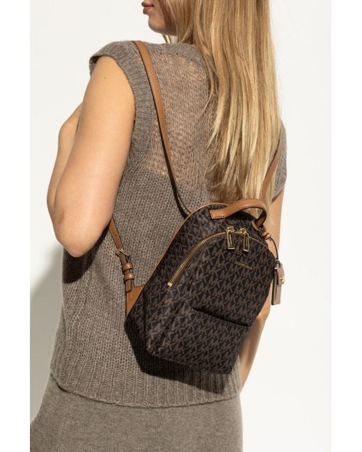MICHAEL Michael Kors Black Backpack "Sable Xs"