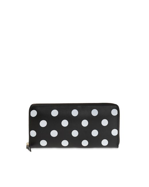 Comme des Garçons Black Polka Dot Wallet