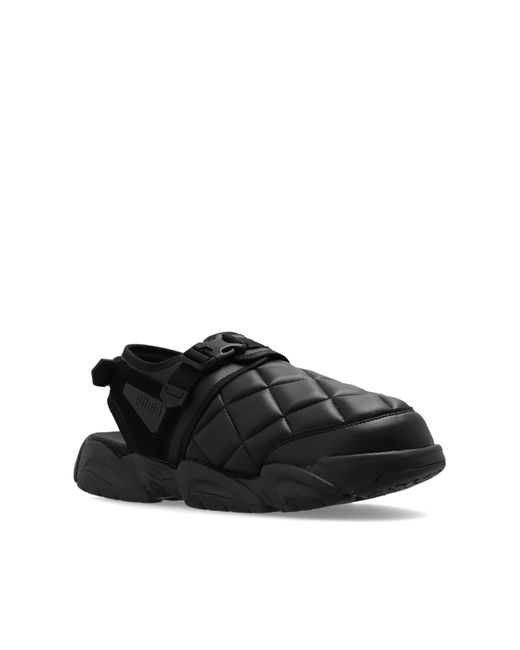 PUMA Black ‘Ts-01 Quilt S X Pleasures’ Sneakers