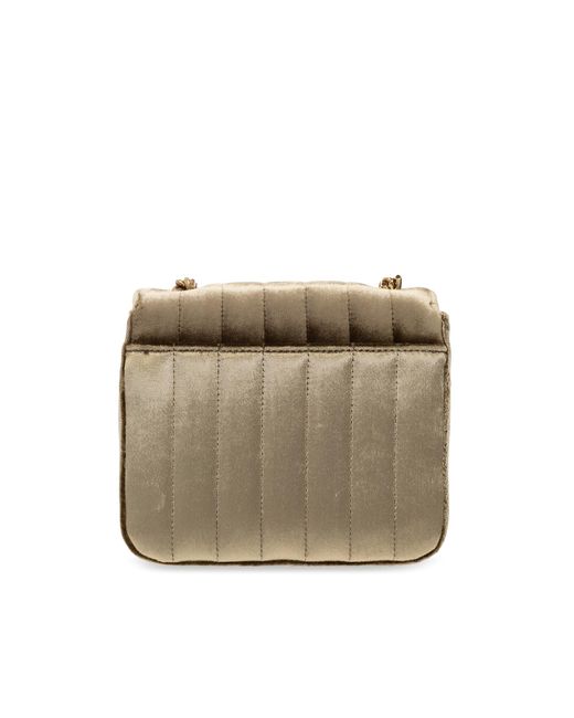 Saint Laurent Natural ‘Vicky Small’ Shoulder Bag