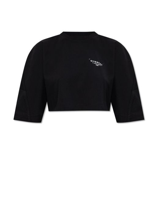 Givenchy Black T-Shirt With Logo