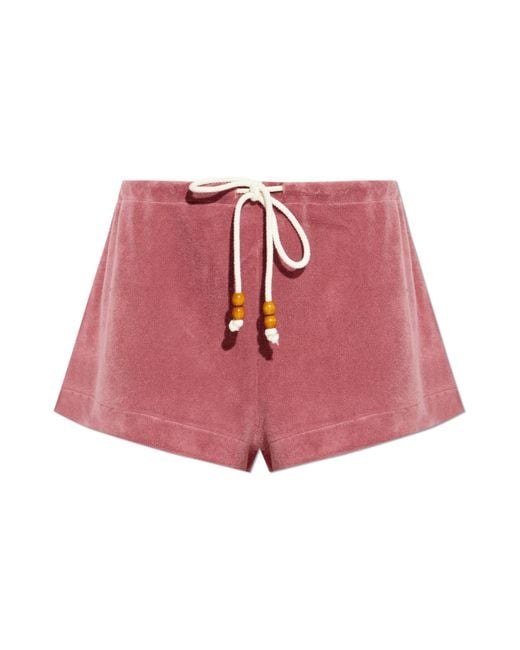 The Upside Red 'Cocos' Shorts