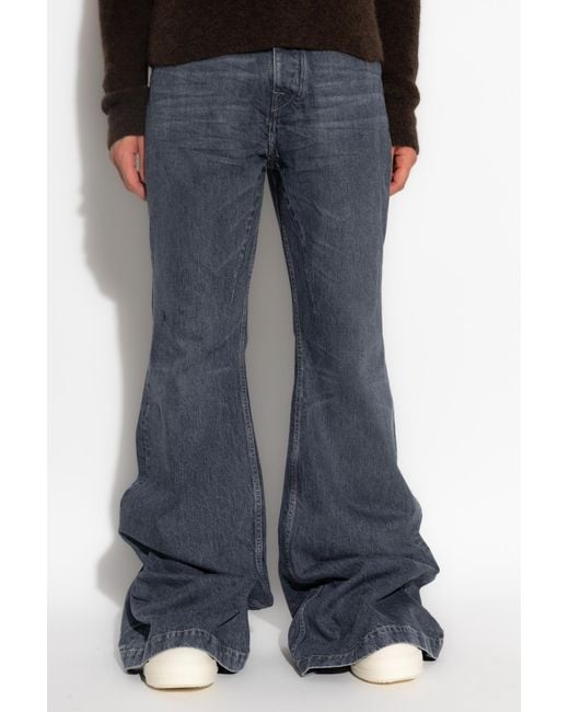 Rick Owens Black Jeans "Boolan" for men